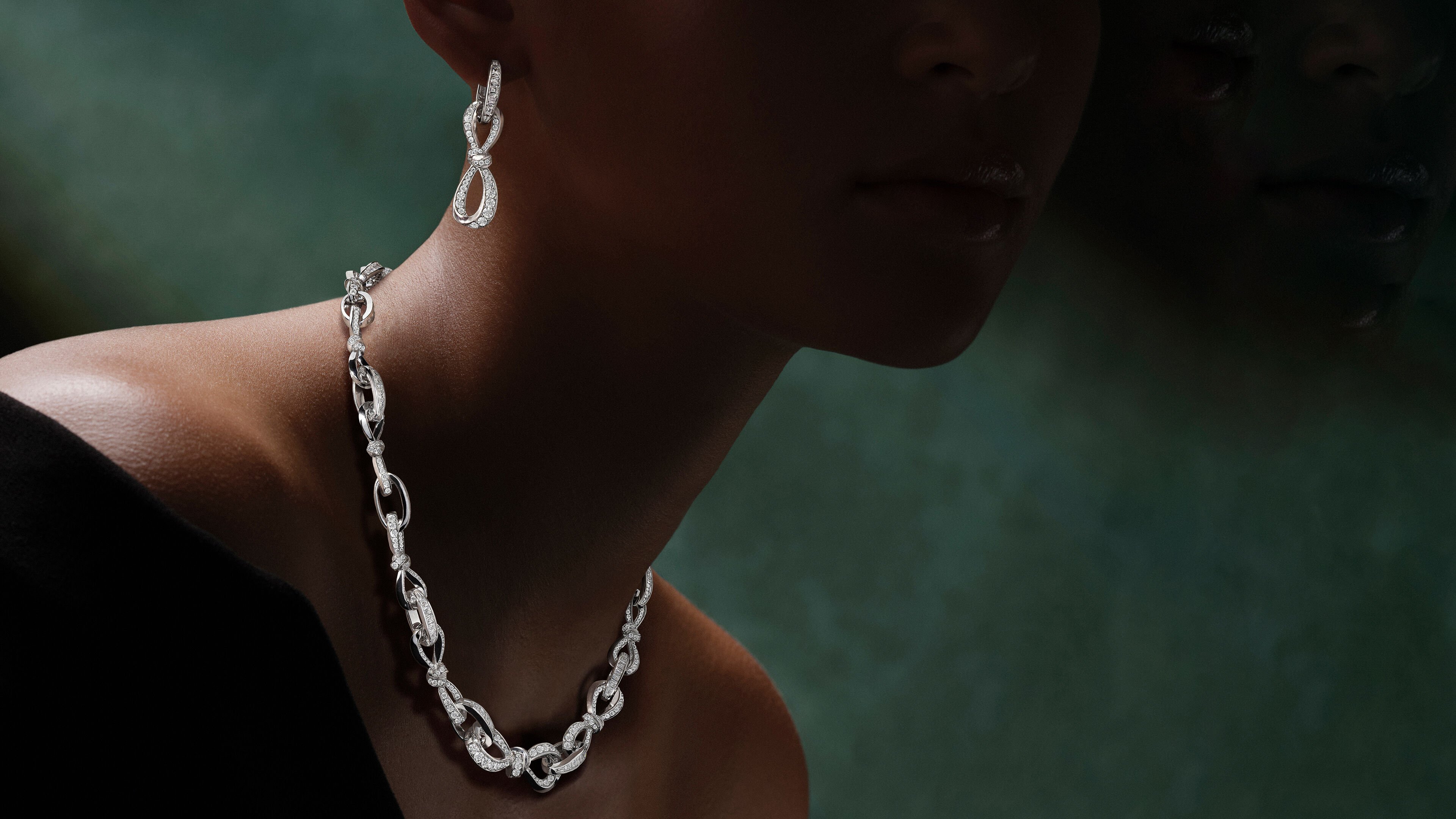 kanei☆GRAFF グラフ ネックレスの空箱 セット♡ graff - グラフ Graff GRAFF ネックレス ドロップ 雫 ペア